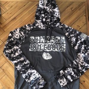 Mens Colosseum Gonzaga Sweatshirt Hoodie